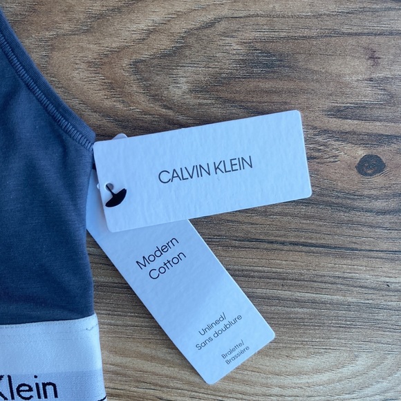 Calvin Klein Bra Medium Grey - Picture 3 of 4